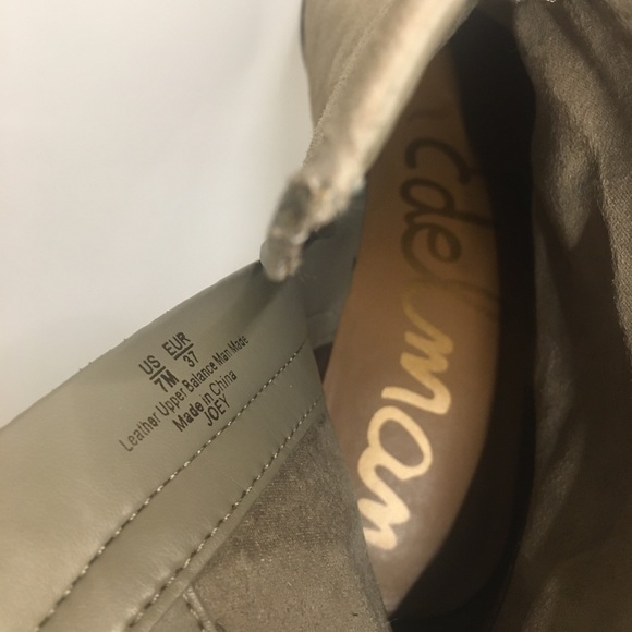 Sam Edelman Joey Bootie in Putty Suede - Picture 6 of 7